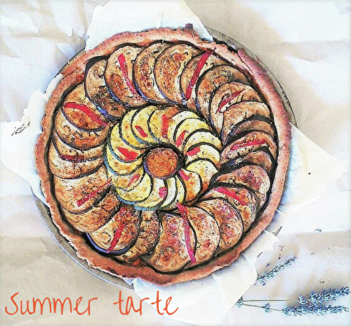 Summer tarte {végétalien}