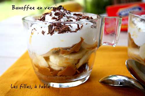 Banoffee en verrines