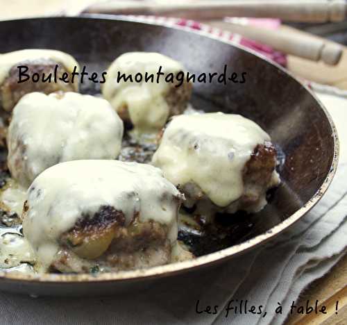 Boulettes de boeuf montagnardes