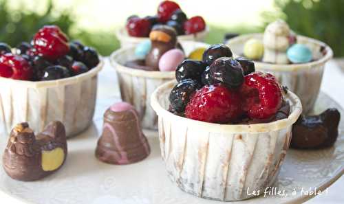 Cheesecakes au chocolat