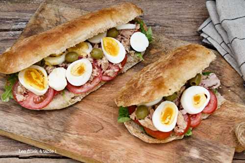 Ciabatta comme un pan bagnat