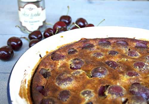 Clafoutis aux cerises et fève tonka