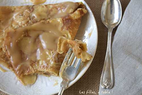 Crêpes au caramel au beurre salé