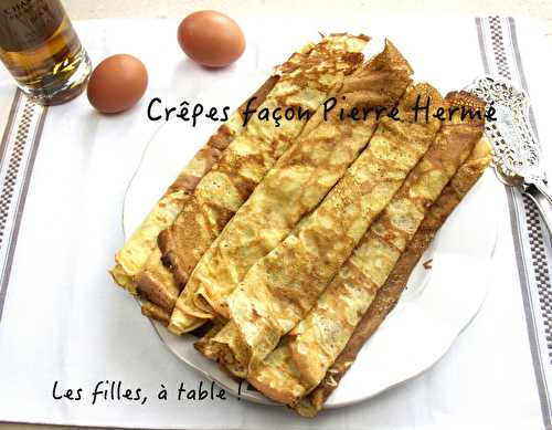 Crêpes façon Pierre Hermé