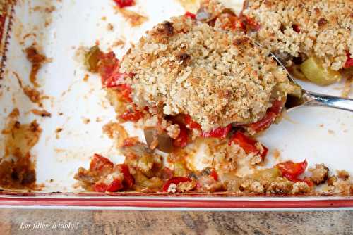 Crumble de ratatouille