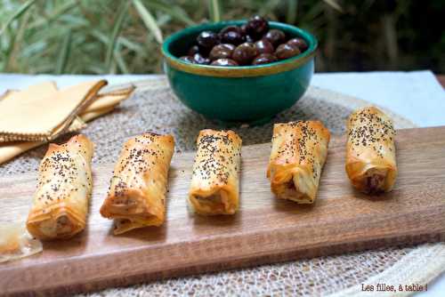 Feuilletés aux olives grecques