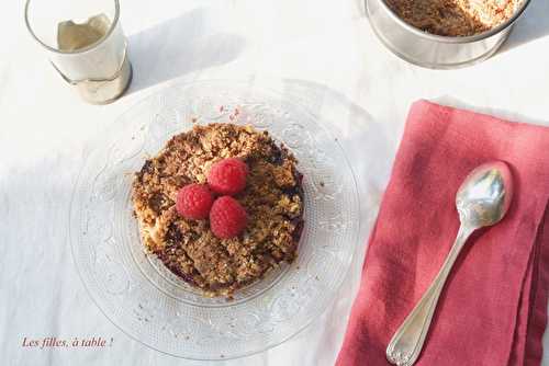 Fruits rouges en crumble (Ig bas)