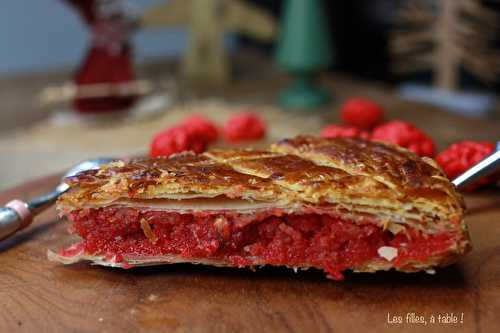 Galette aux pralines roses