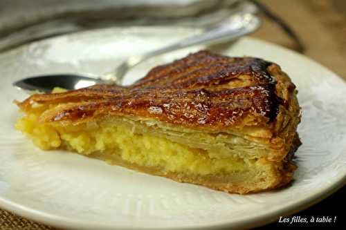 Galette des rois au curd de citron bergamote