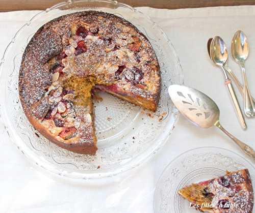 Gâteau aux figues et cream cheese