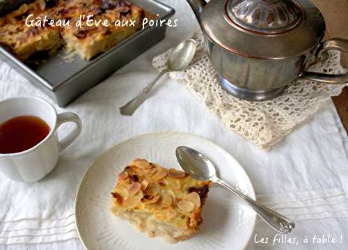 Gâteau d’Eve aux poires