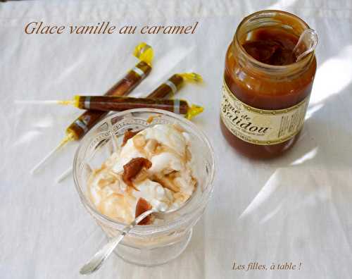 Glace vanille au caramel façon fast-food