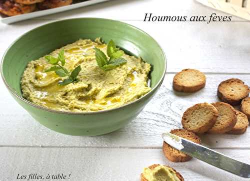 Houmous aux fèves