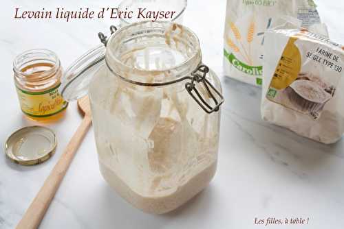 Levain liquide d’Eric Kayser