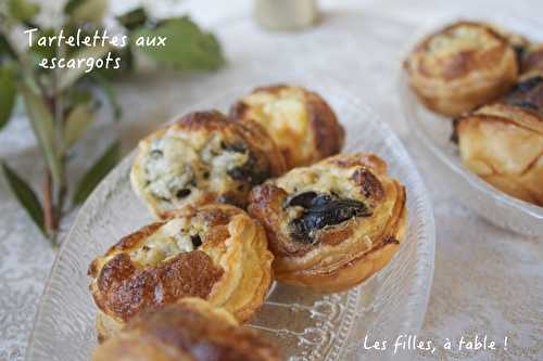 Mini tartelettes aux escargots