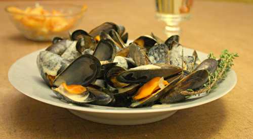 Moules à la dyonisienne