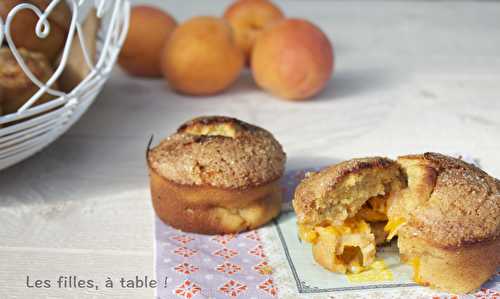 Muffins aux abricots et amandes