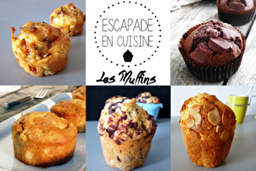 Muffins aux fruits rouges