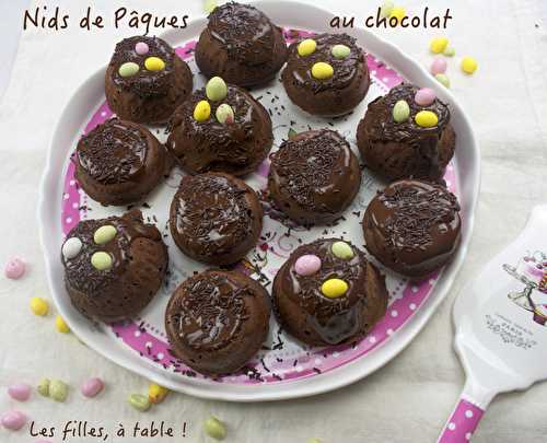 Nids de Pâques au chocolat