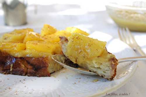 Pain perdu à l’ananas