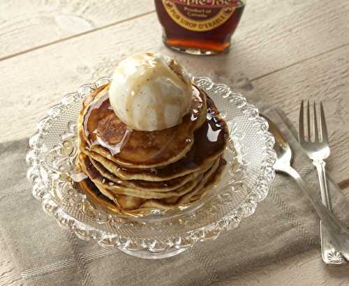 Pancakes au lait ribot au sirop d’érable