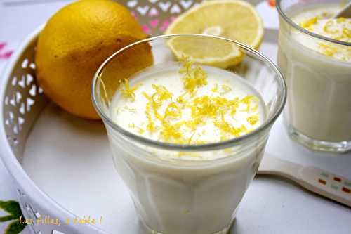 Panna cotta au citron bergamote