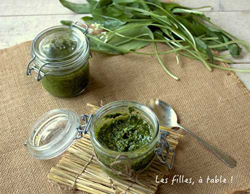 Pesto à l’ail des ours