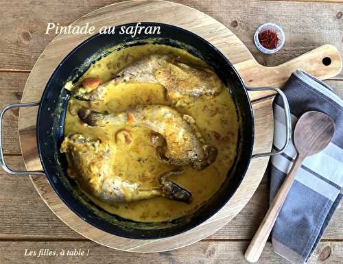 Pintade au safran