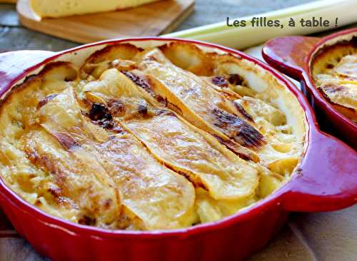 Poireaux façon tartiflette