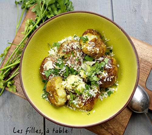 Pommes de terre nouvelles à la gremolata