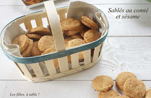 Sablés au comté et au sésame