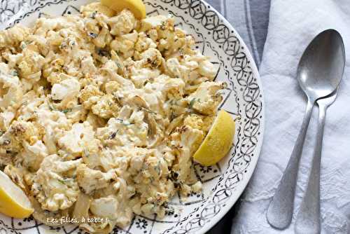 Salade chou-fleur et oeufs – Yotam Ottolenghi