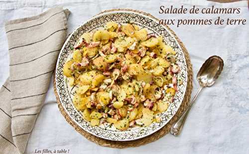 Salade de calamars aux pommes de terre