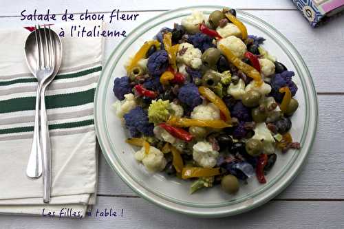 Salade de chou fleur à l’italienne (insalata di rinforzo)