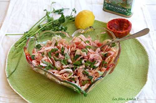 Salade de fenouil à l’orange sanguine