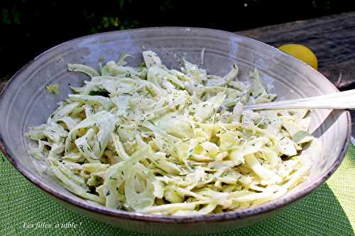 Salade de fenouil (Fennel slaw)