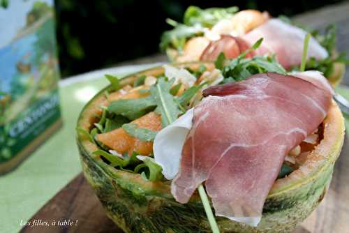 Salade de melon à l’italienne – Recette autour d’un ingrédient #41