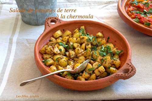 Salade de pommes de terre à la chermoula