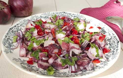 Salade de poulpe à la portugaise