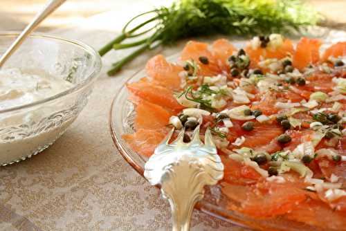 Saumon gravlax