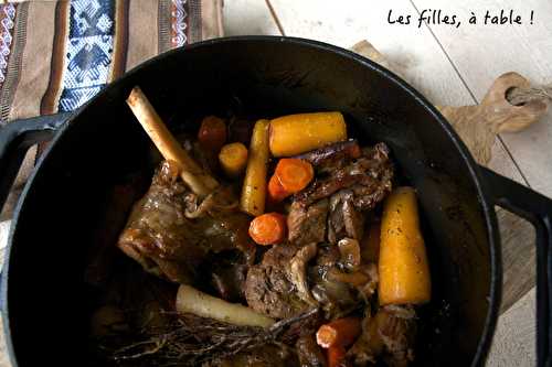 Souris d’agneau confites et carottes au jus de clémentine