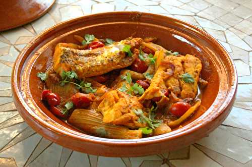 Tajine de poisson au fenouil