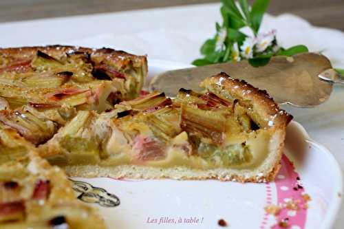 Tarte à la rhubarbe