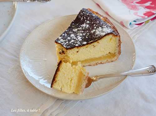 Tarte au fromage blanc et curd de bergamote – Recette autour d’un ingrédient #48