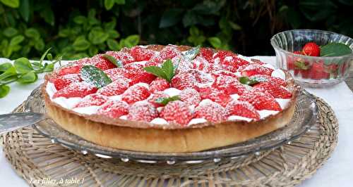 Tarte aux fraises