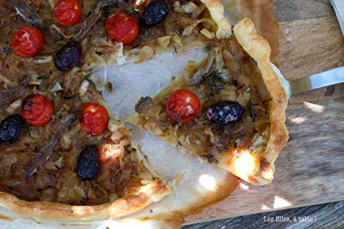 Tarte aux oignons et fenouil comme une pissaladière