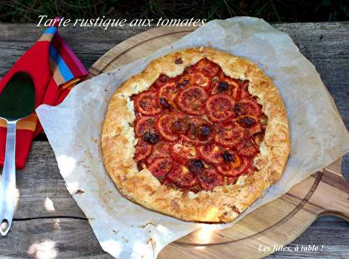 Tarte rustique aux tomates