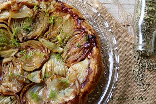 Tatin au fenouil confit