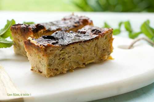 Terrine de courgettes et menthe