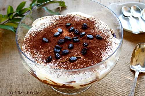 Tiramisu express aux poires, chocolat et spéculoos